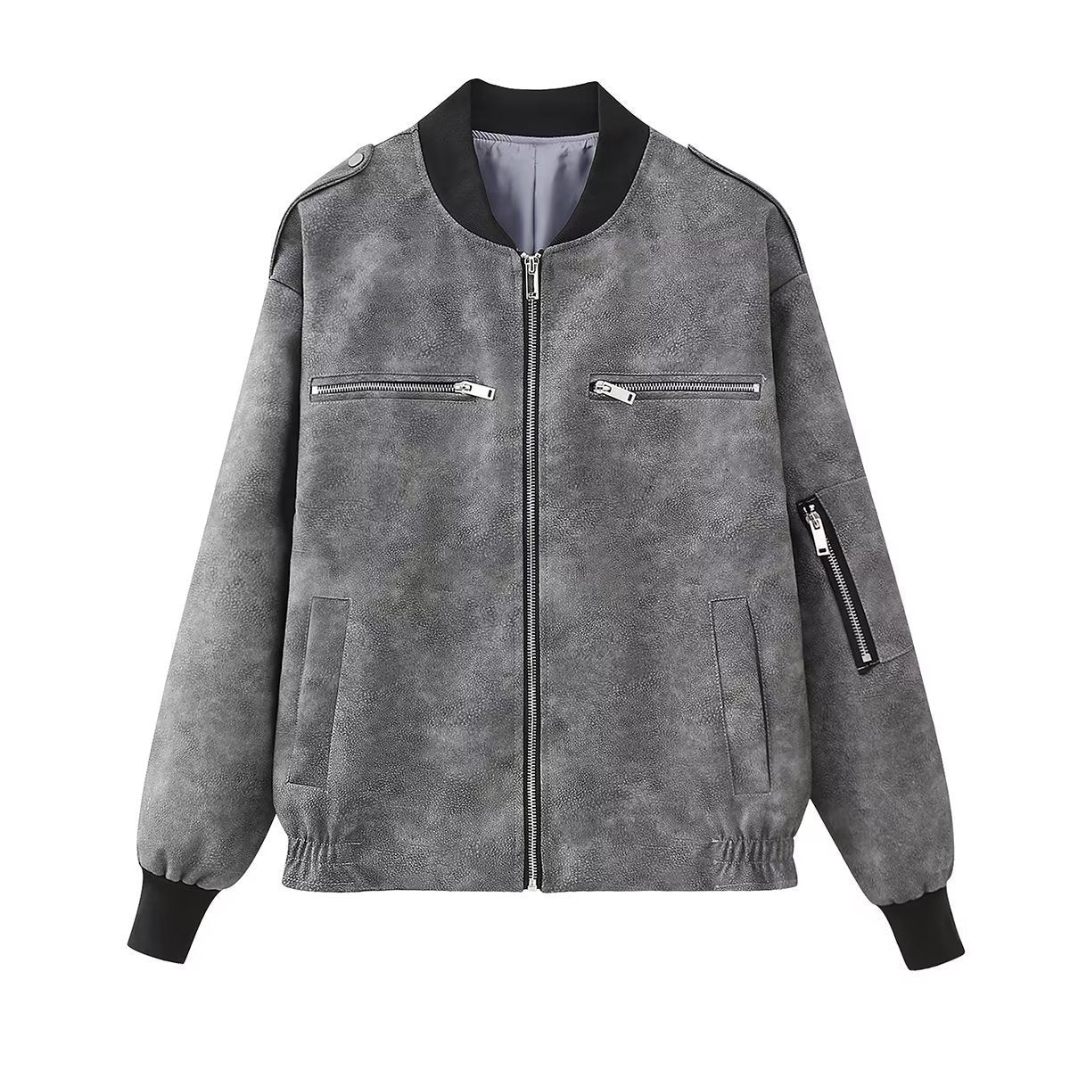 Yana | Stonewashed Vintage Bomber