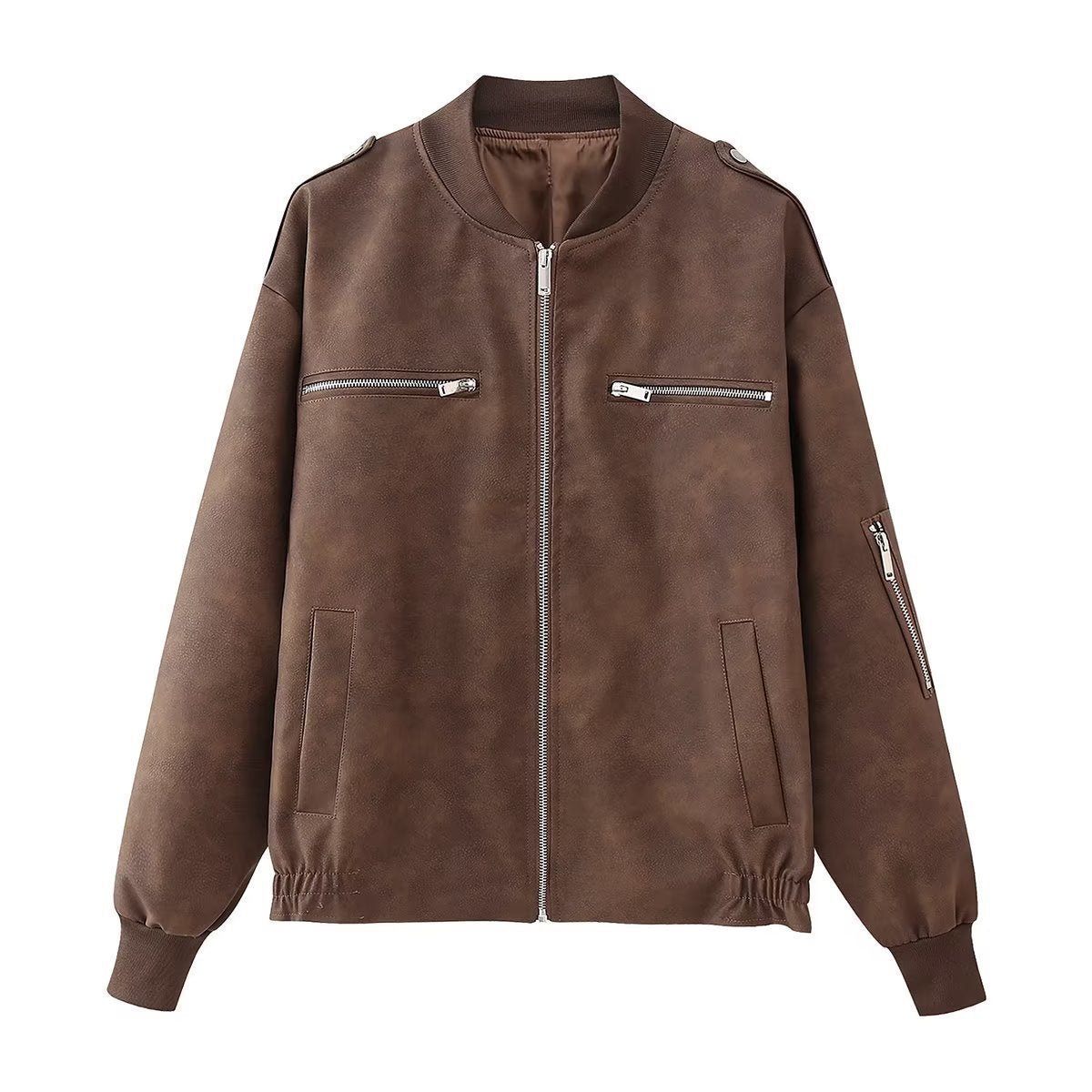 Yana | Stonewashed Vintage Bomber