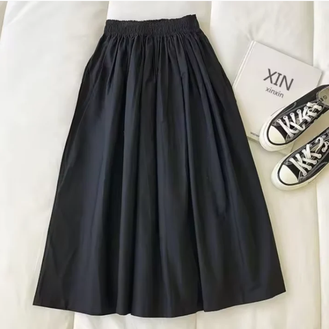 Lieselotte | Wijde Rok Met Hoge Taille