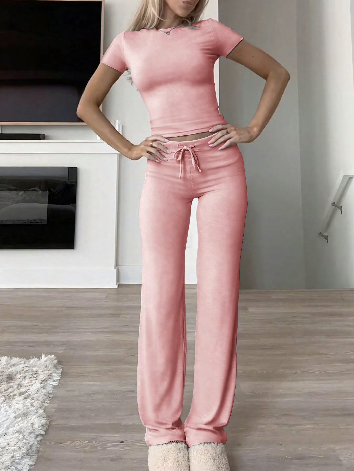 Clarice | Loungeset Top Met Lange Broek
