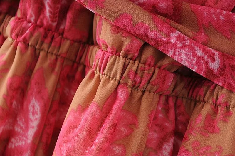 Laila | Dames Jurk Met Open Rug En Transparante Mouwen