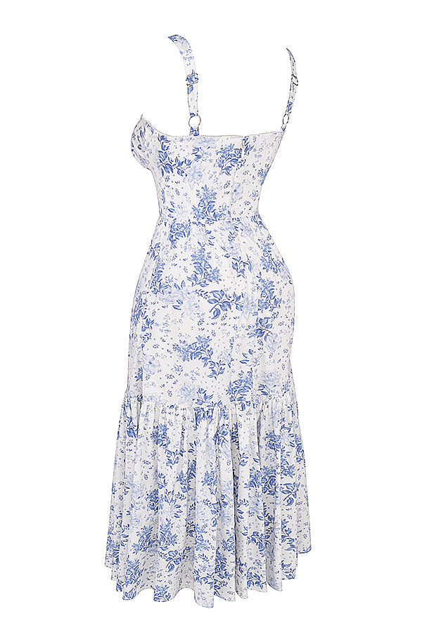 Joanna | Midi Bloemenjurk