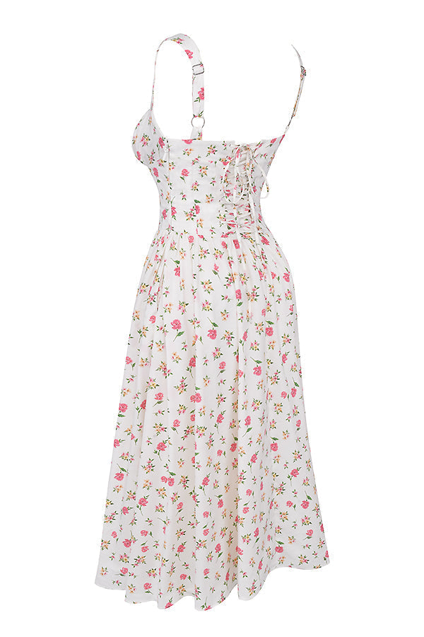 Joanna | Midi Bloemenjurk