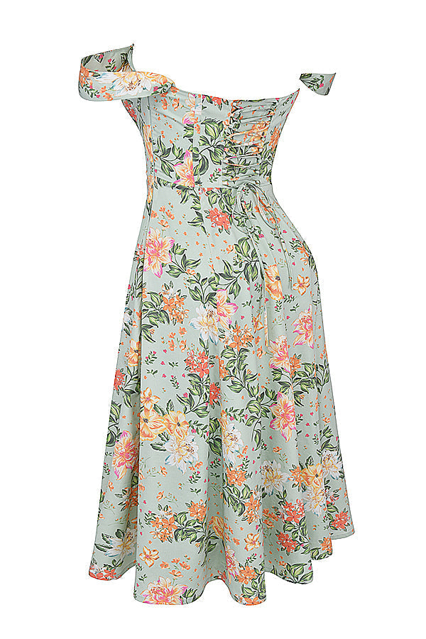 Joanna | Midi Bloemenjurk