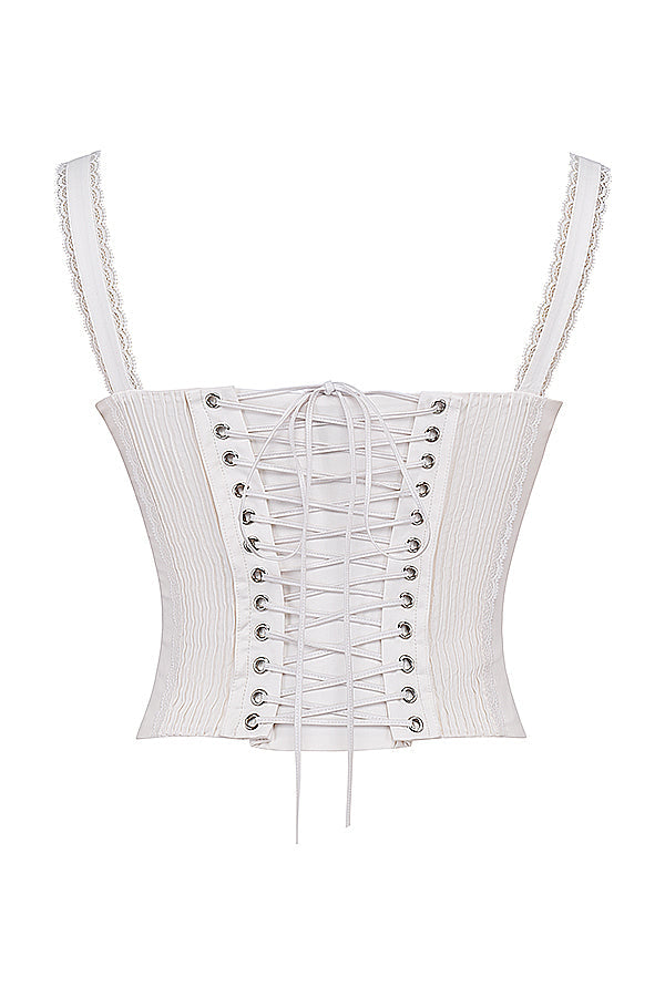 Shayna | Witte Kanten Top