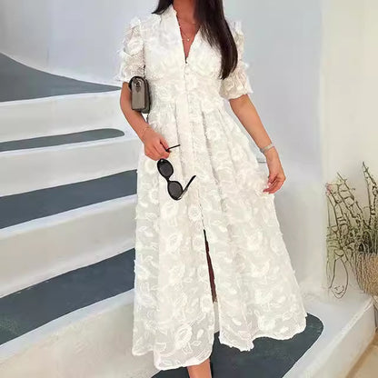 Isabel | Lange Witte Jurk