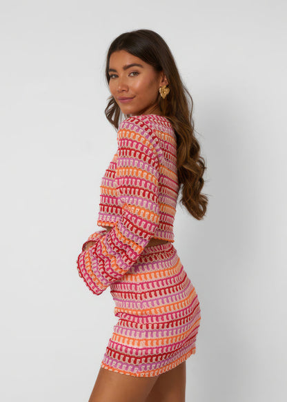 Emily | Set Festival Top Met Korte Rok