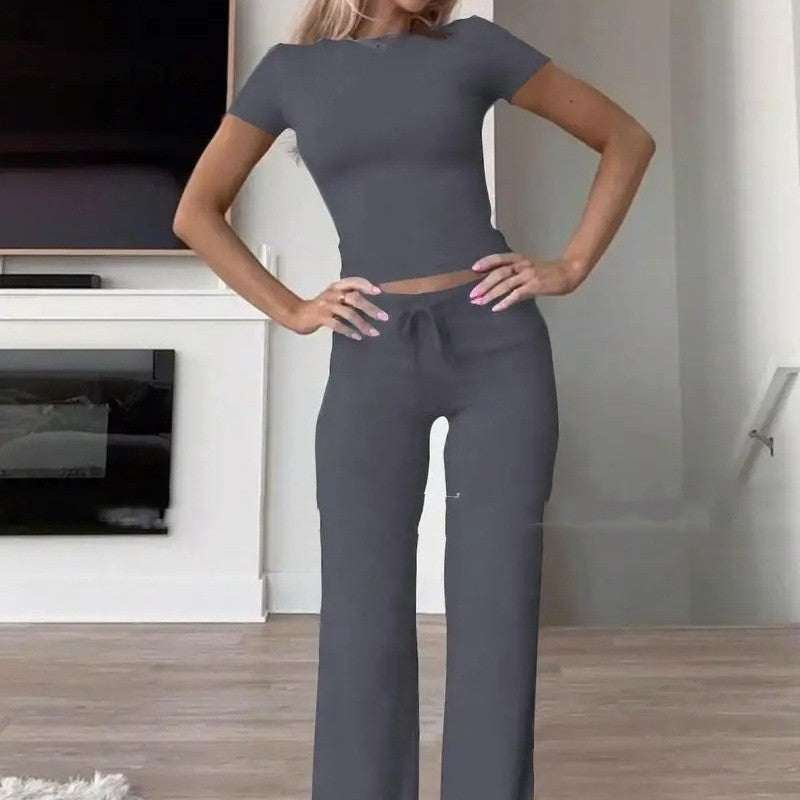Clarice | Loungeset Top Met Lange Broek