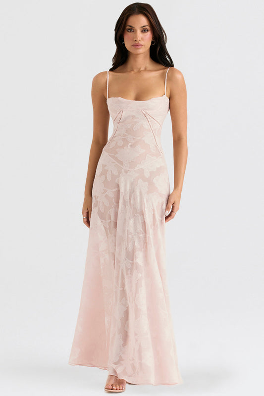 Amina |  Elegante Maxi Jurk