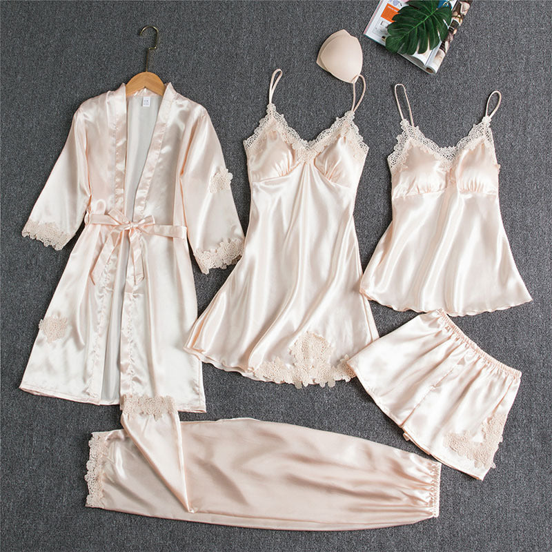 Senna | Luxe Satijnen Pyjama Set