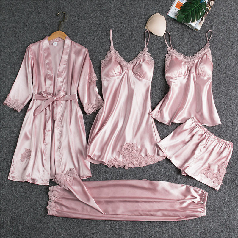 Senna | Luxe Satijnen Pyjama Set