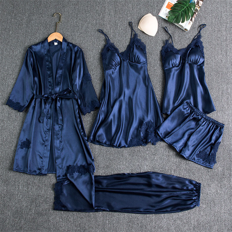 Senna | Luxe Satijnen Pyjama Set