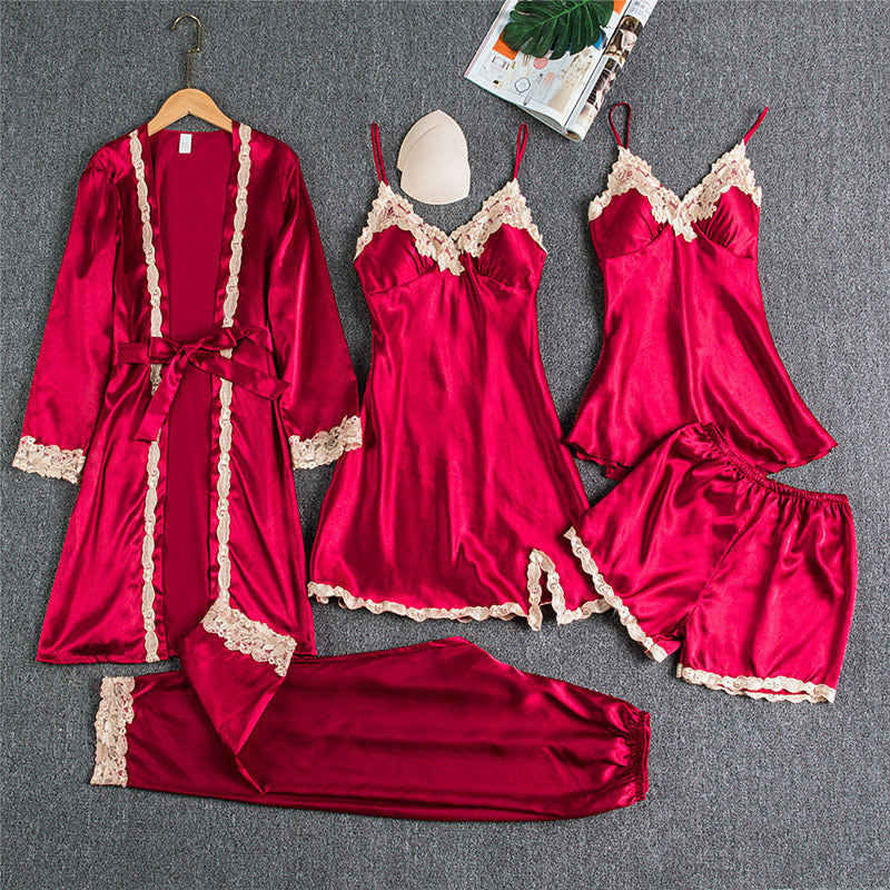 Senna | Luxe Satijnen Pyjama Set