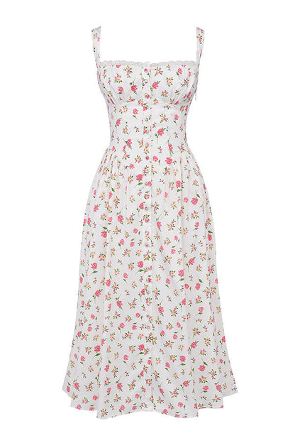 Joanna | Midi Bloemenjurk