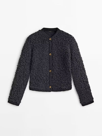 Charlie | Chique Warm Vest Met Goude Knopen