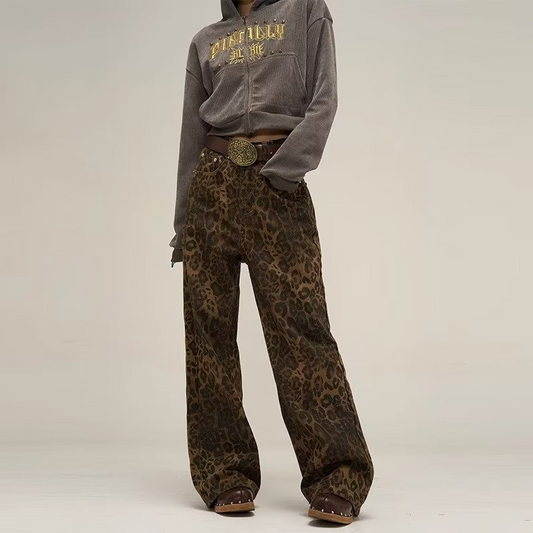 Pippa | Panterprint Jeans
