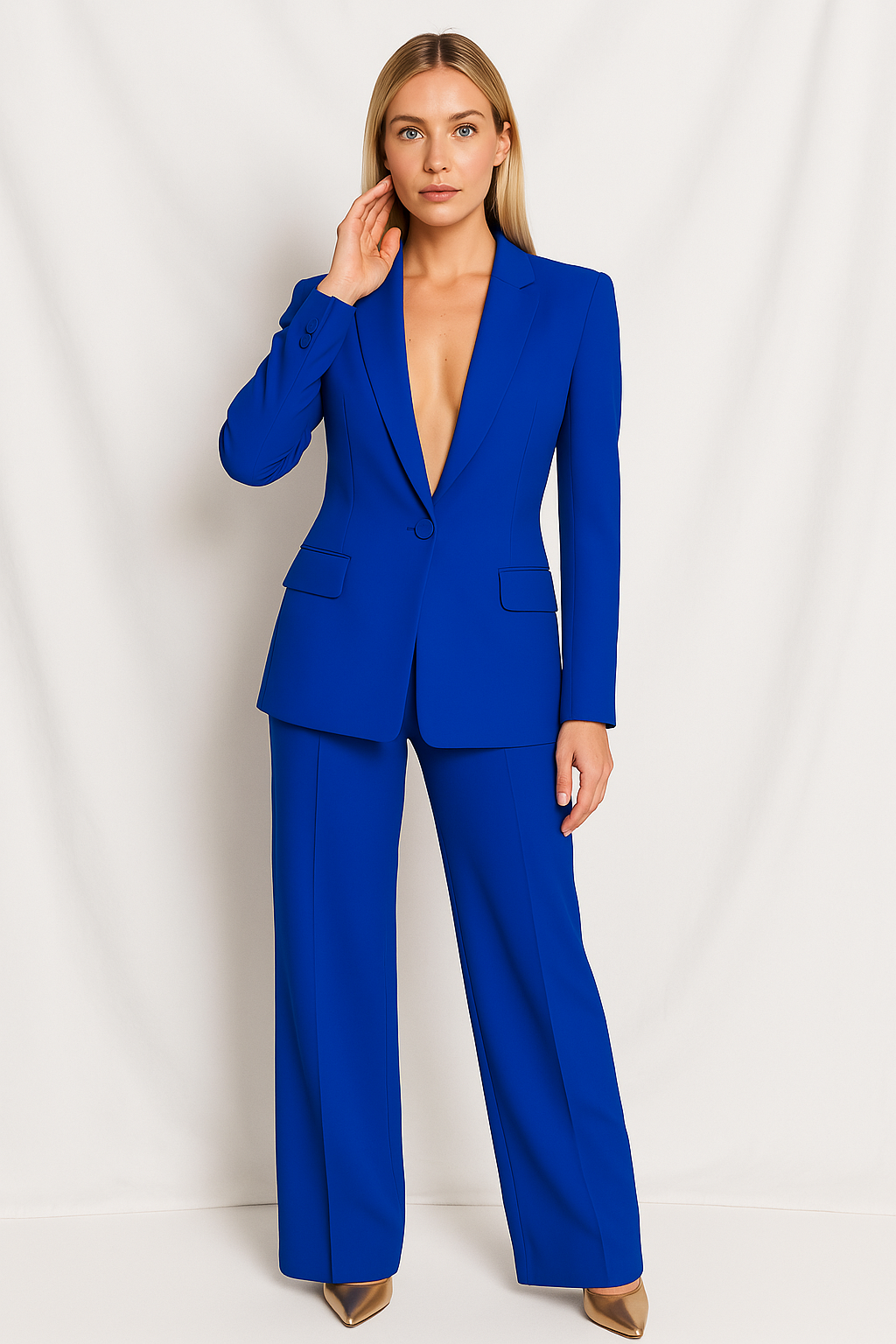 Livia | Tweedelige Set Blazer Met Broek Voor Dames