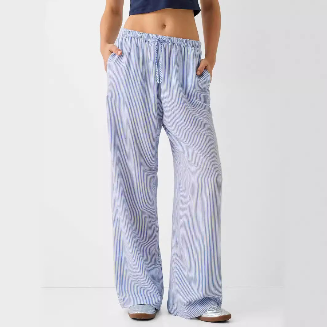 Lizzy | Gestreepte Luchtige Broek