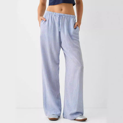 Lizzy | Gestreepte Luchtige Broek