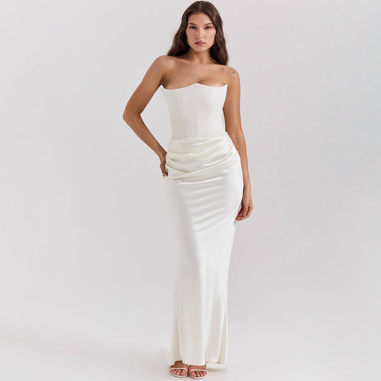 Sheila | Lange Corset Jurk