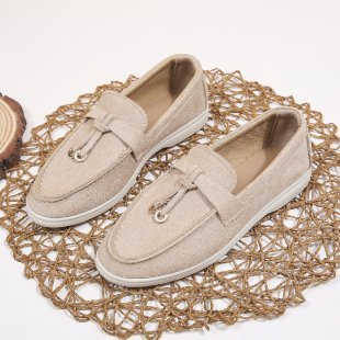 Lois | Suede Loafers