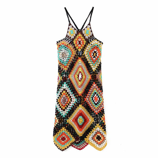 Simone | Gebreide Zomerse Jurk