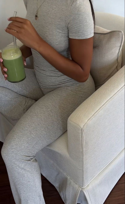 Laila | Loungeset Top Met Lange Broek