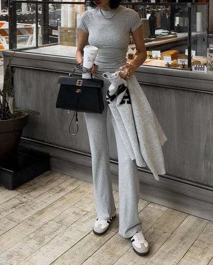 Laila | Loungeset Top Met Lange Broek