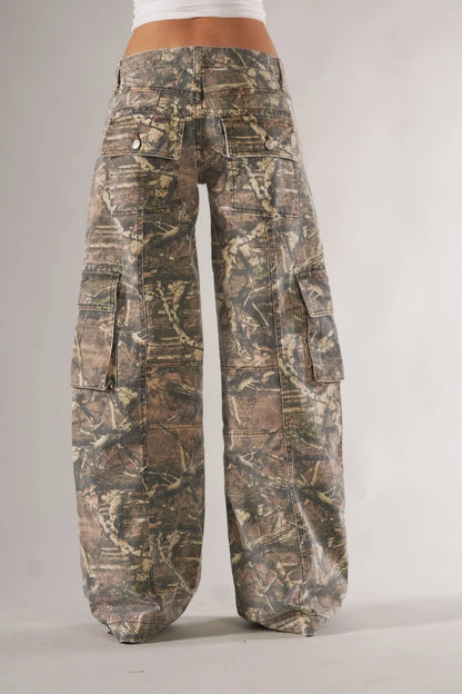 Ché | Camoflage Cargobroek
