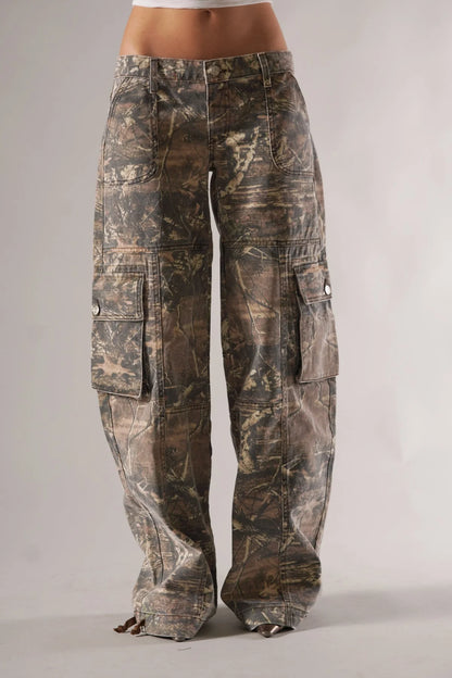 Ché | Camoflage Cargobroek
