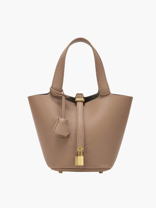Mathilde | Elegante Vegan Tas Met Metalen Slot