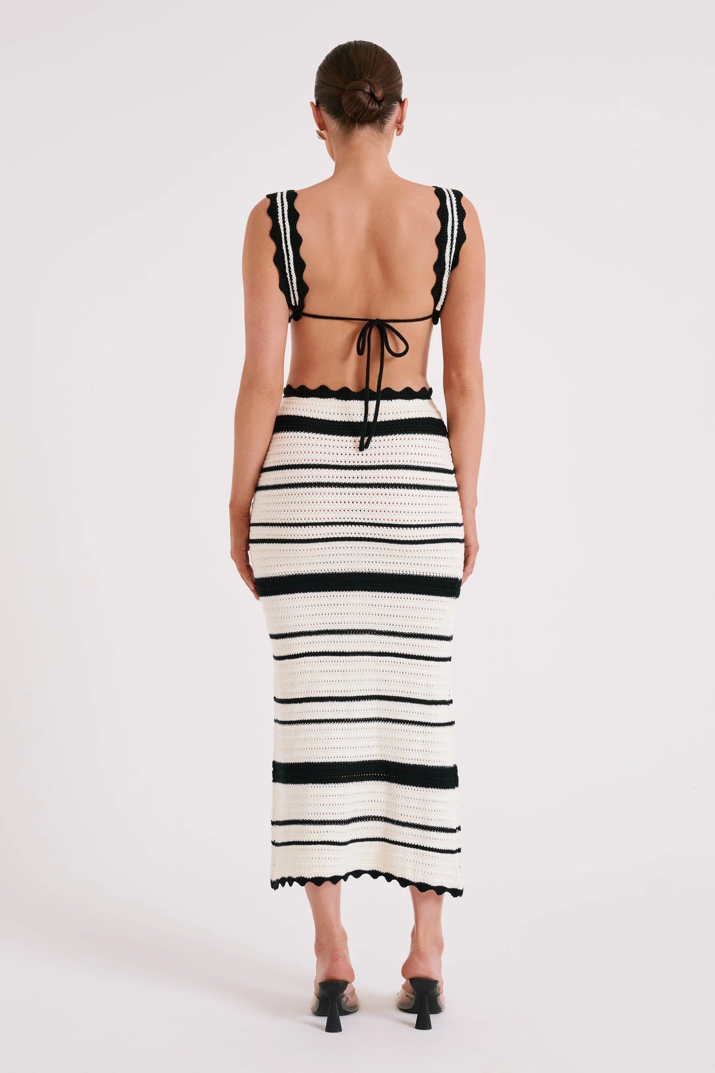 Demy | Gebreide Set Top Met Lange Rok