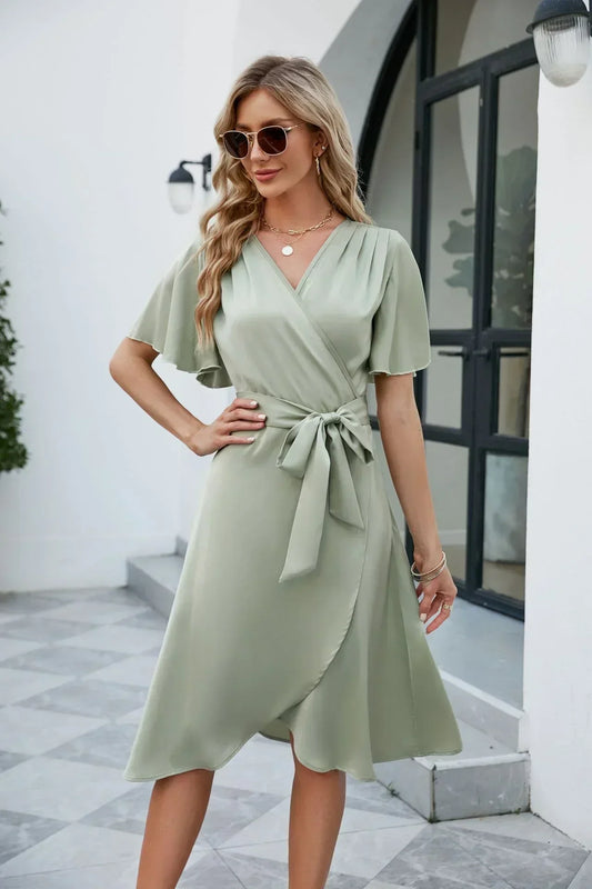 Charlotte | Zomerjurk Met V-Hals
