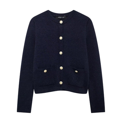 Carlyn | Vest Met Goude Knopen
