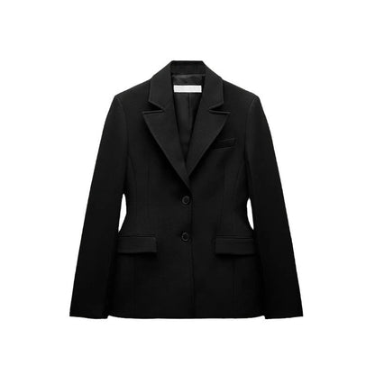 Blaire | Gedetailleerde Zwarte Blazer