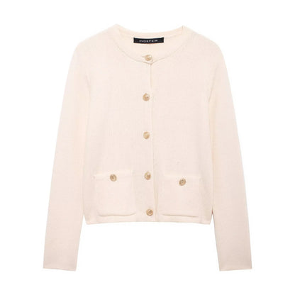 Carlyn | Vest Met Goude Knopen