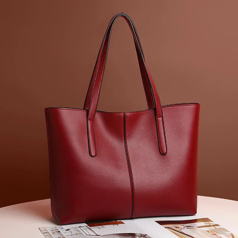 Saar | Elegante Vegan Leren Schoudertas