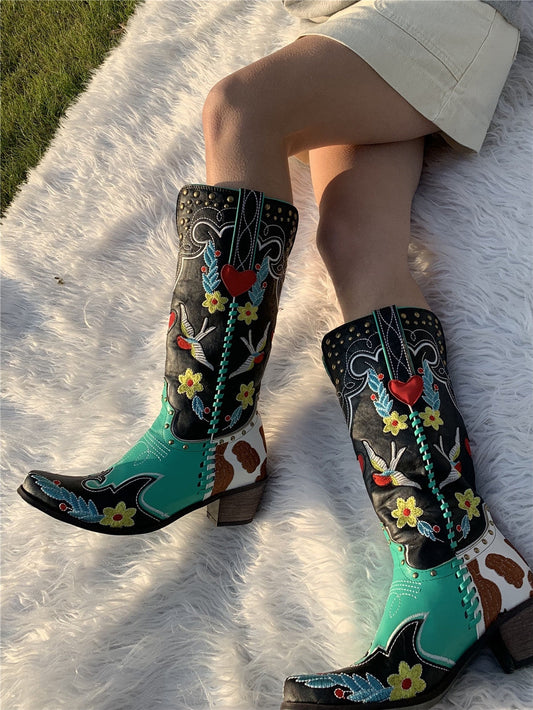 Nadine | Unieke Cowboylaarzen Voor Dames