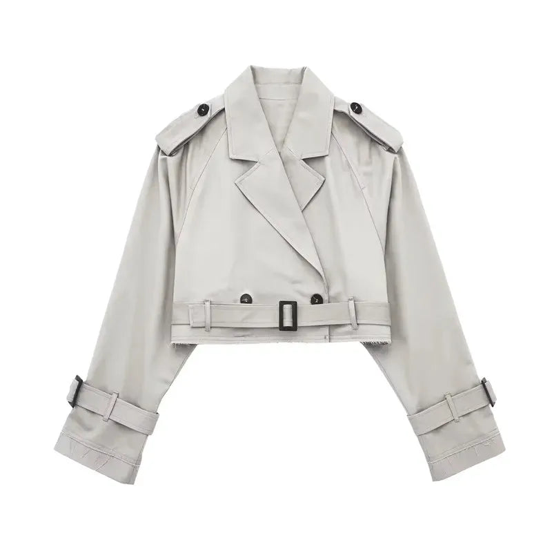 Sophia | Korte Elegante Trenchcoat