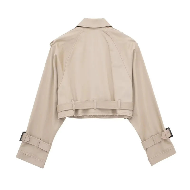 Sophia | Korte Elegante Trenchcoat