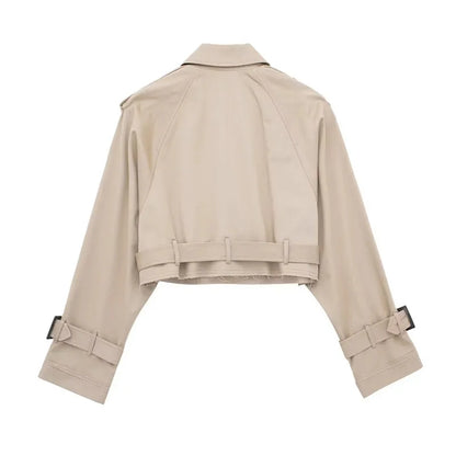 Sophia | Korte Elegante Trenchcoat