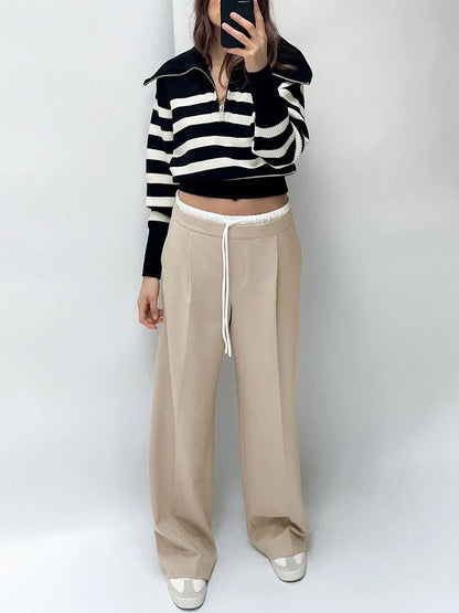 Penelope | Pantalon Met Witte Band