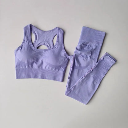 Liva | Twee-Delige Sportset Met Open Rug