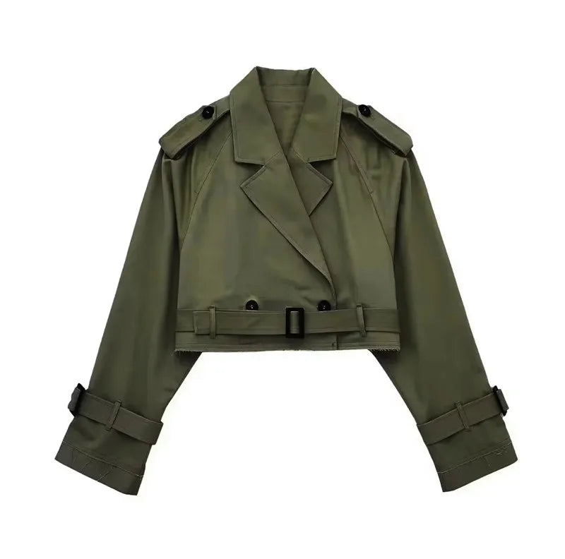 Sophia | Korte Elegante Trenchcoat