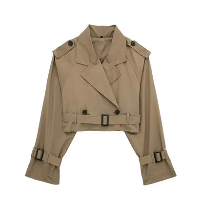 Sophia | Korte Elegante Trenchcoat