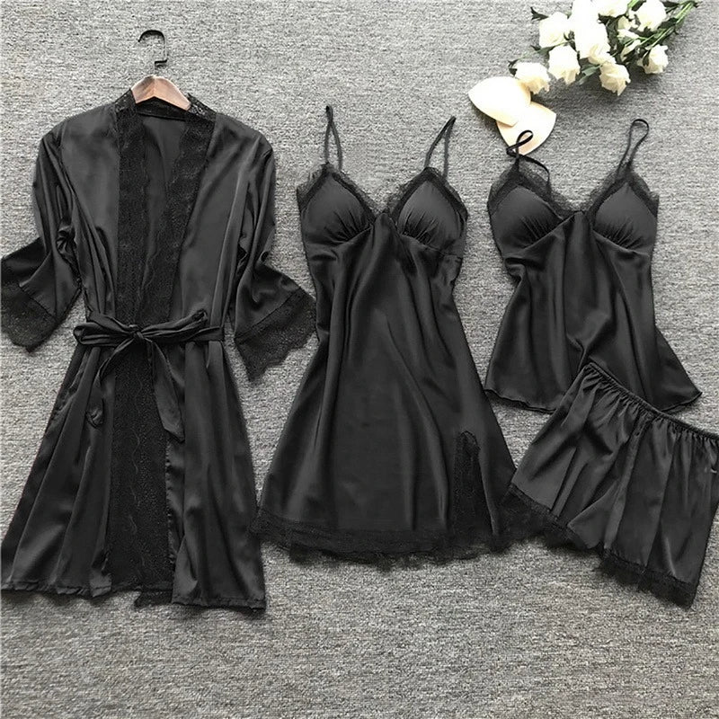 Amélie | Luxe Satijnen Pyjama Set