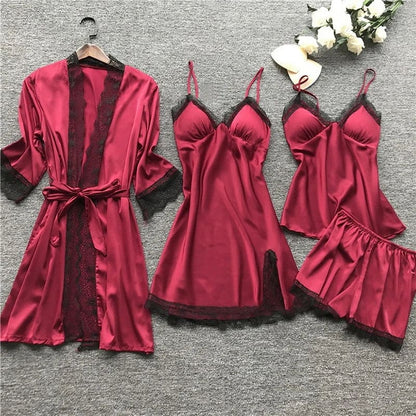 Amélie | Luxe Satijnen Pyjama Set