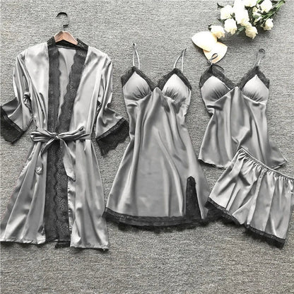 Amélie | Luxe Satijnen Pyjama Set