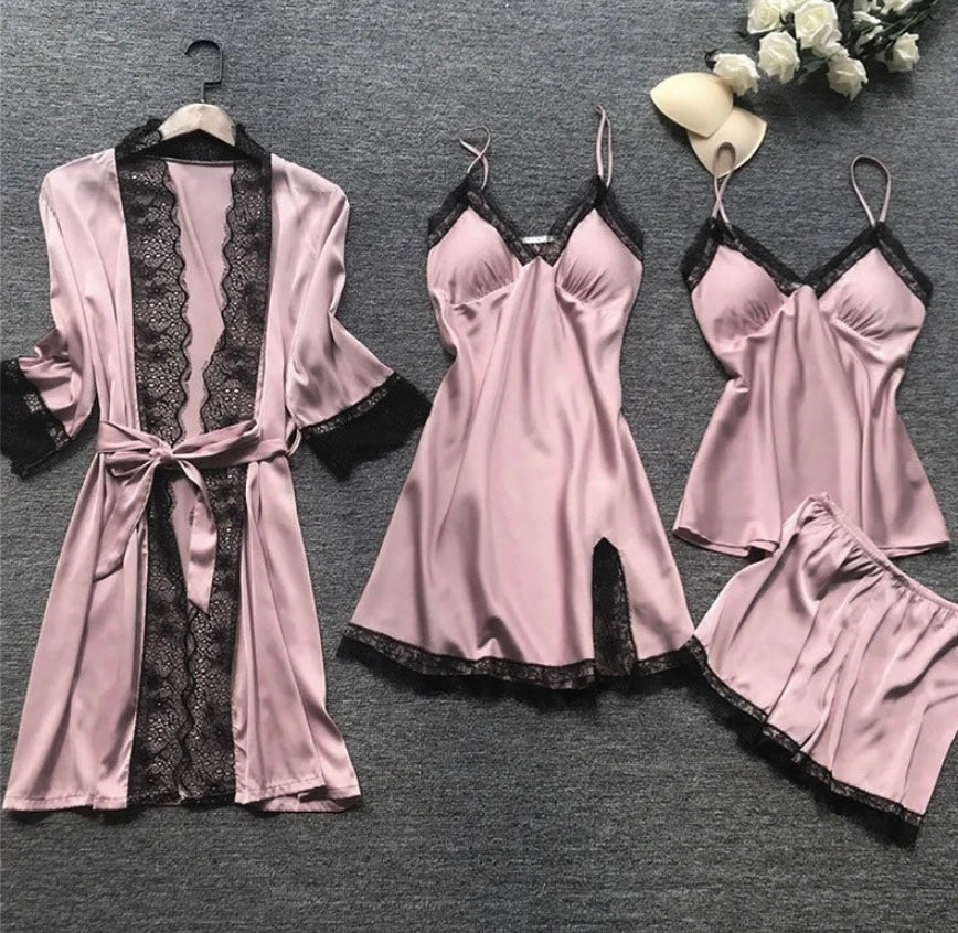 Amélie | Luxe Satijnen Pyjama Set