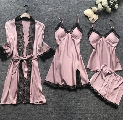 Amélie | Luxe Satijnen Pyjama Set